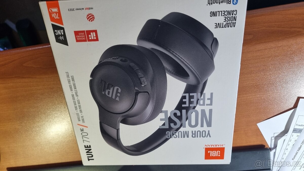 JBL Tune 770NC černá - v záruce do 9/2026 - 3