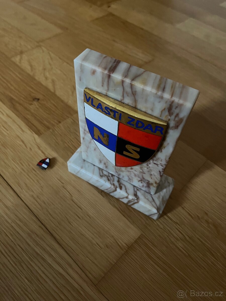 Vzácné těžítko N.S - Protektorát - 3