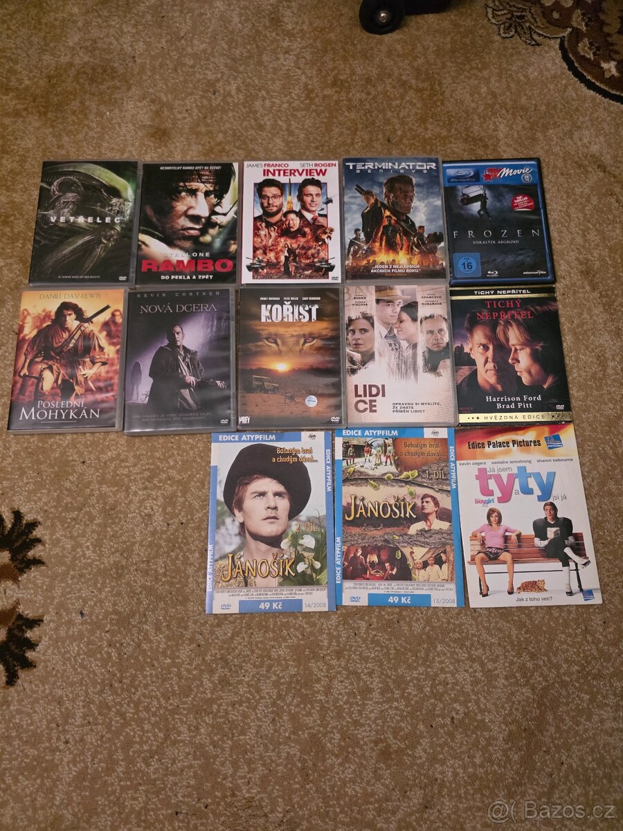 Predám DVD/BLU RAY - 3