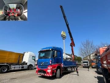 MB Arocs 2545 - 6x4 - HAD-Hydrodrive – Valník + HR-PK 41002