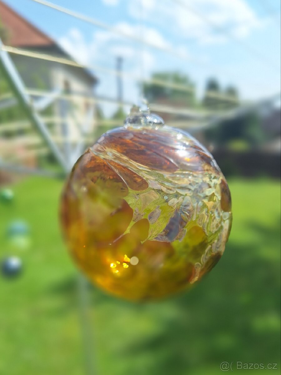 ZÁVĚSNÉ KOULE Z KŘIŠŤÁLOVÉHO SKLA 13Ks - 3