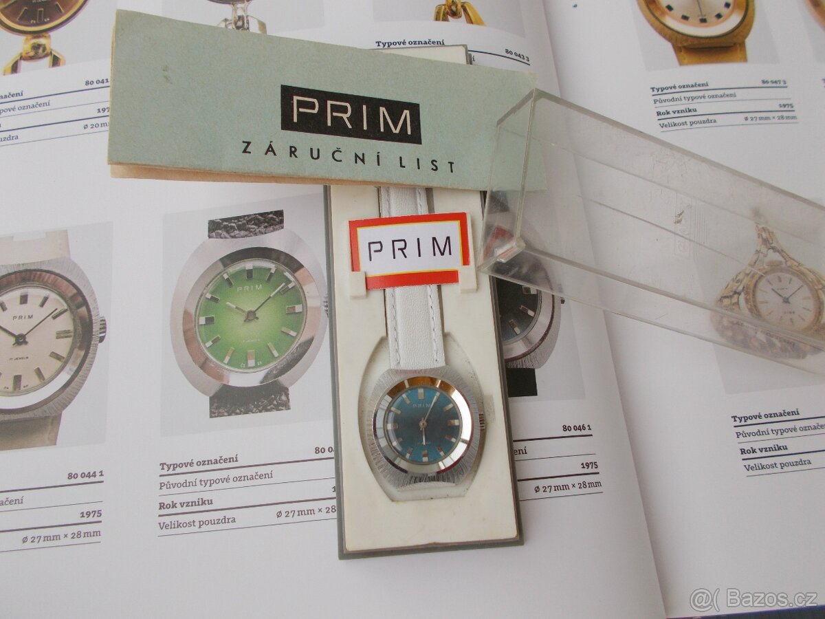krasne damske trezor hodinky prim 1975 komplet nove - 3