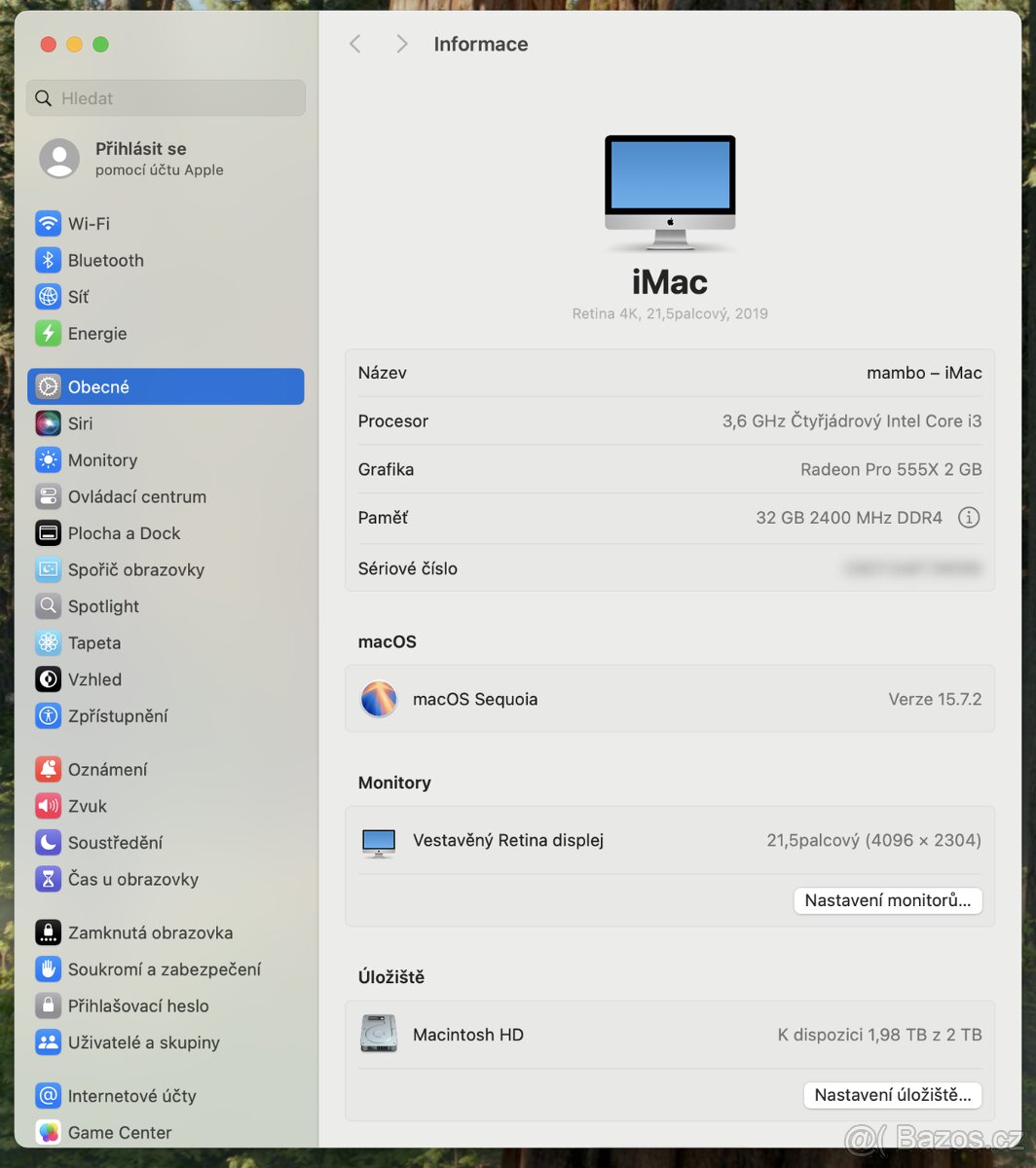 iMac 21,5” 2019 4K, 32 GB RAM, 2TB SSD, kompletní balení - 3