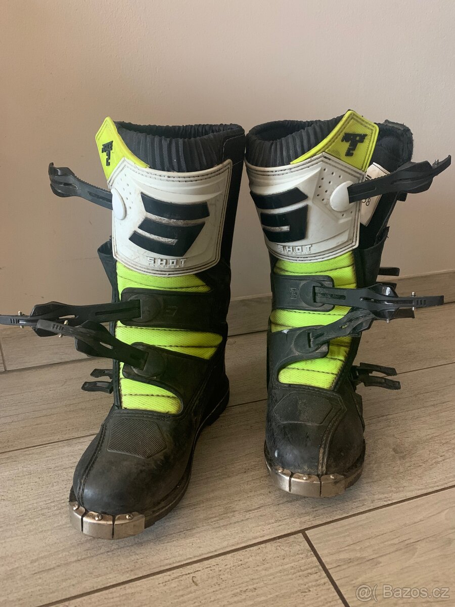 Boty na motorku Shot Race Gear vel. 38 - 3