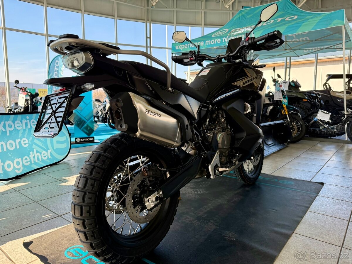 CFMOTO 800MT-X - skladem obě barvy, AKCE HELMA - 3