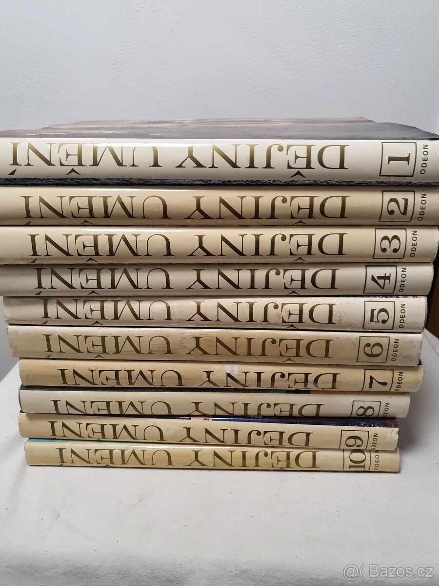 Dějiny umění,J. Pijoan,10 knih, mohu poslat - 3