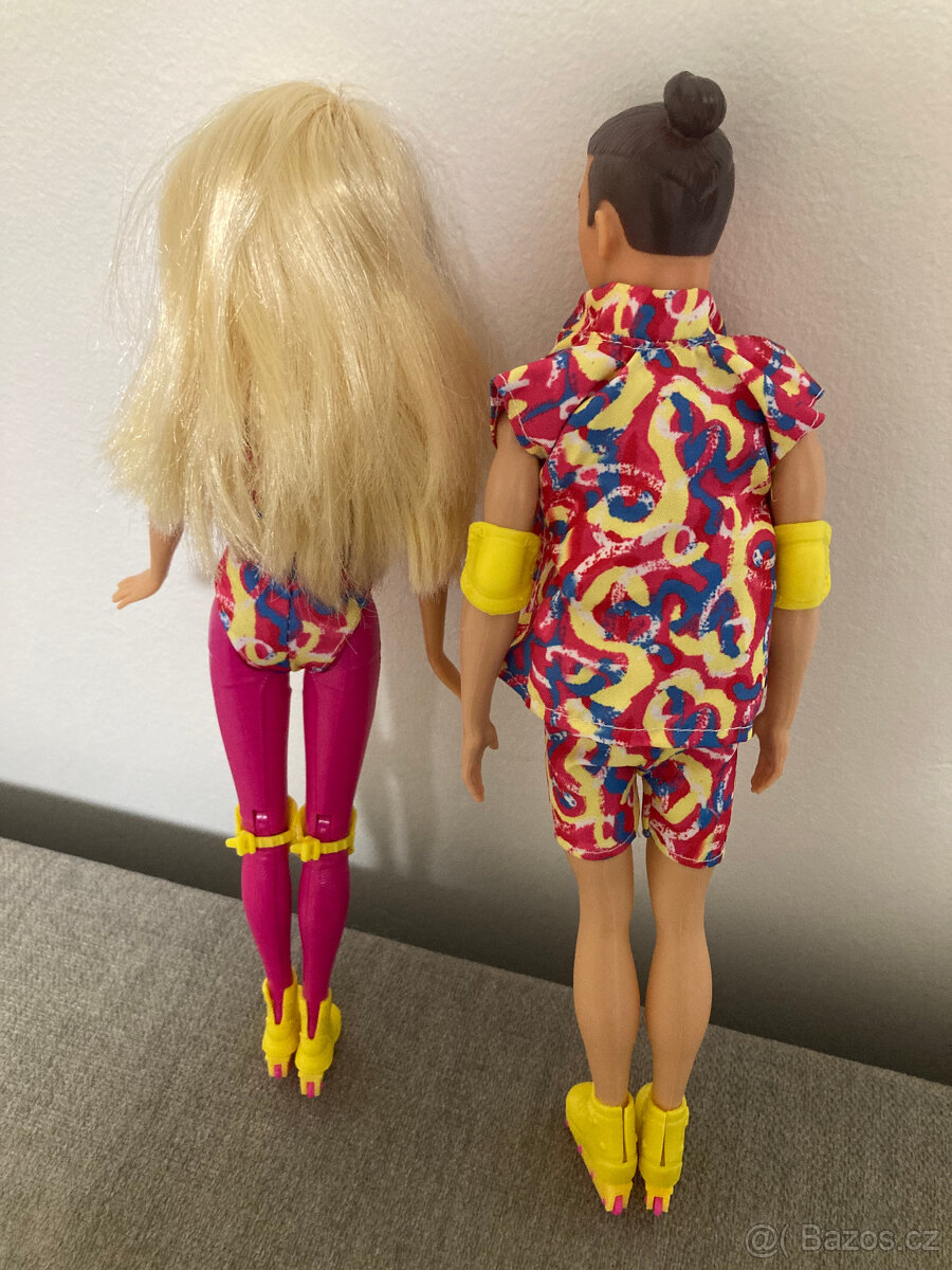 Barbie a ken the movie na bruslích MATTEL - 3