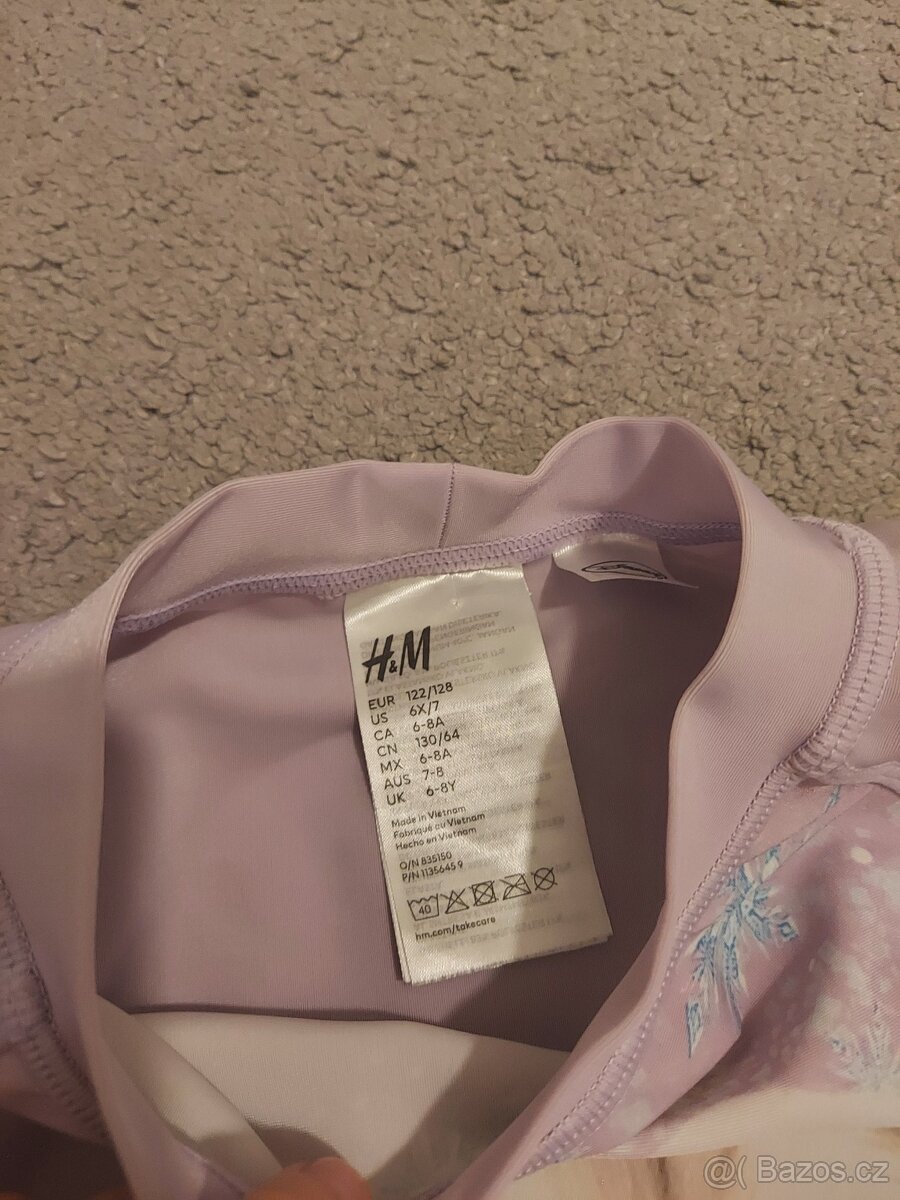 UV tričko H&M 122/128 - 3