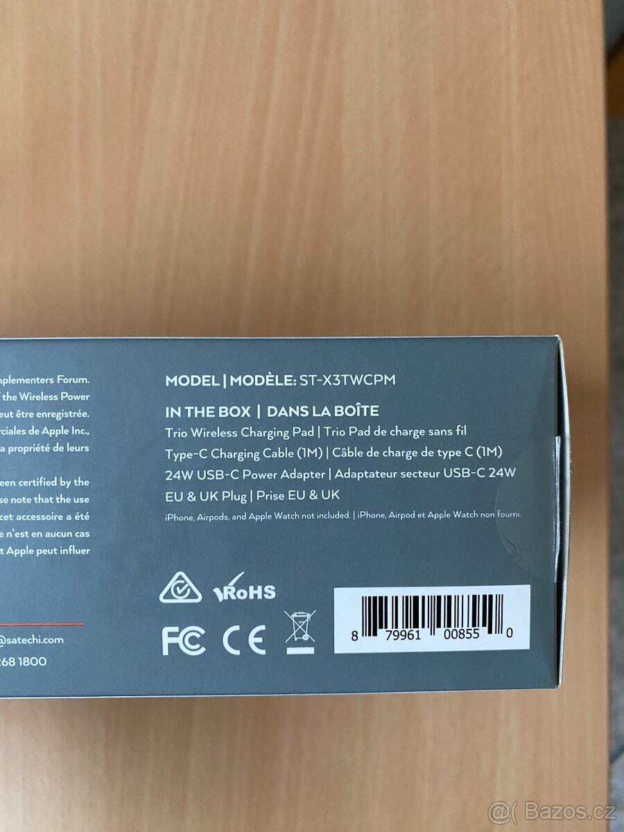 Nová bezdrátová nabíječka Satechi - na 3 zařízení - 3