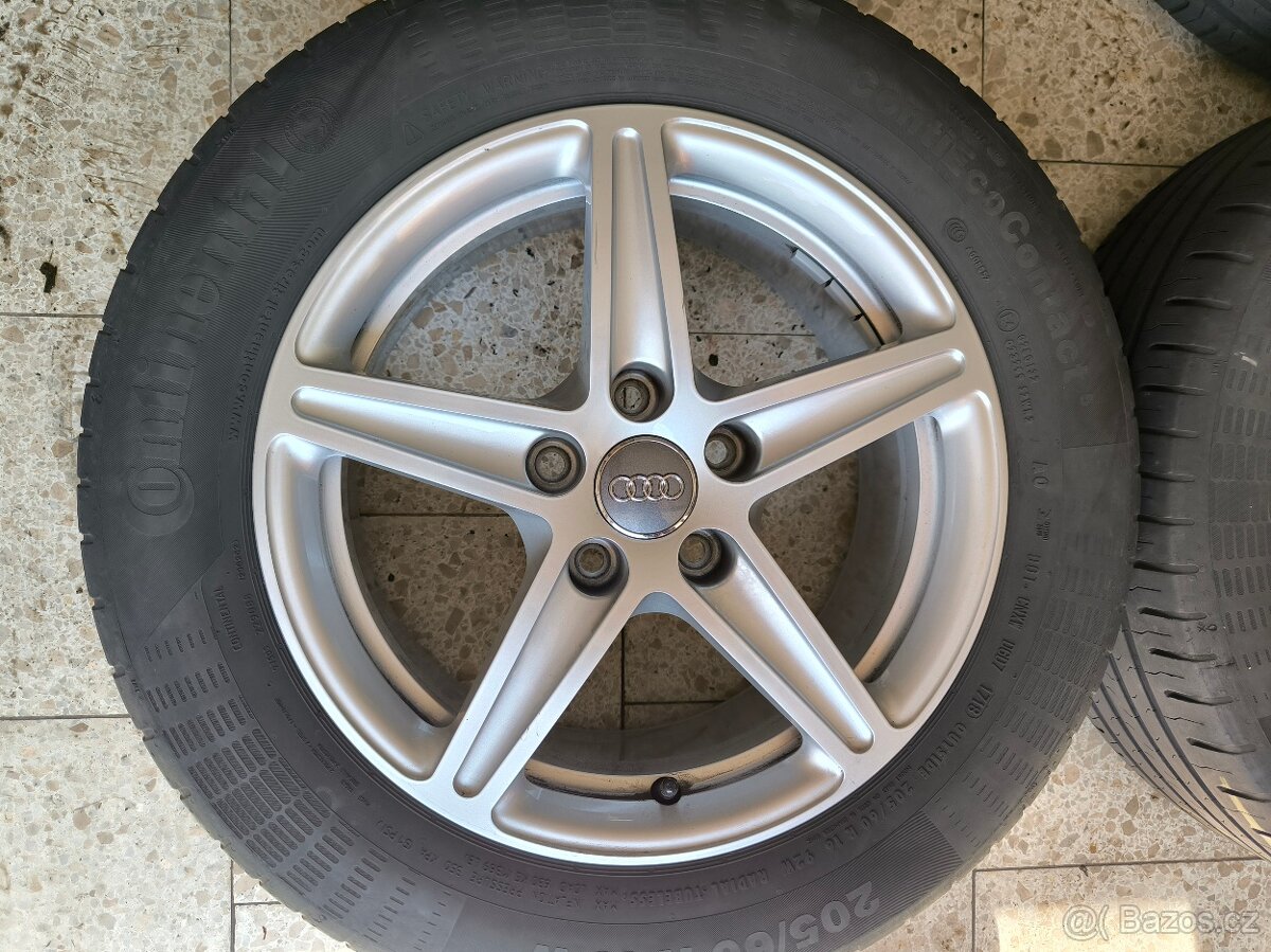 Letní sada kol Audi 206/60 R16 Continental - 3