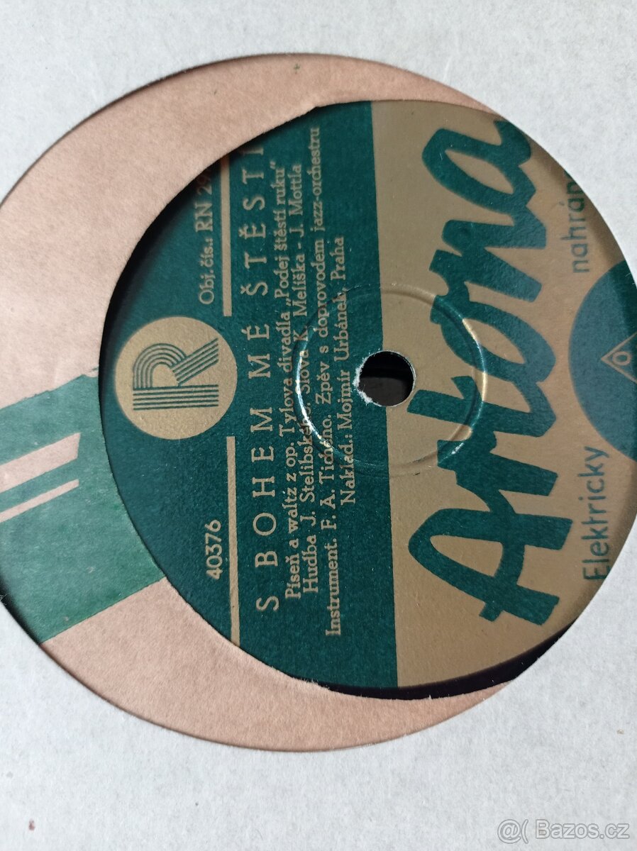 Gramofonové desky rychlost 78 - 3