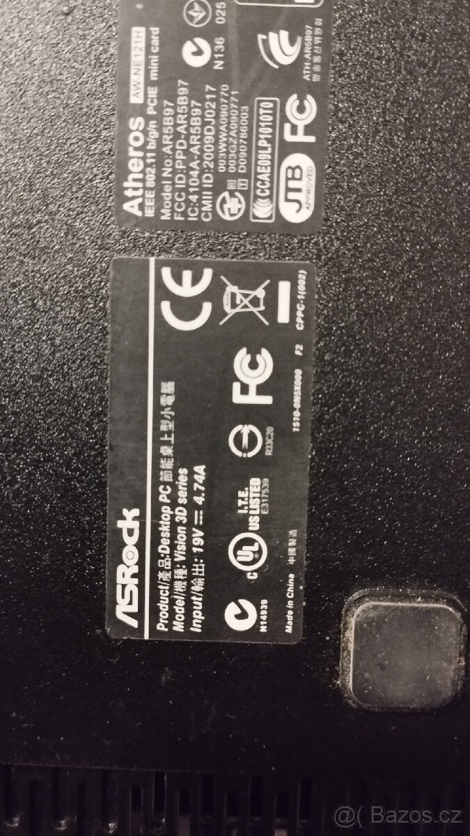 Mini PC ASrock, win 10 , včetně SSD disku - 3