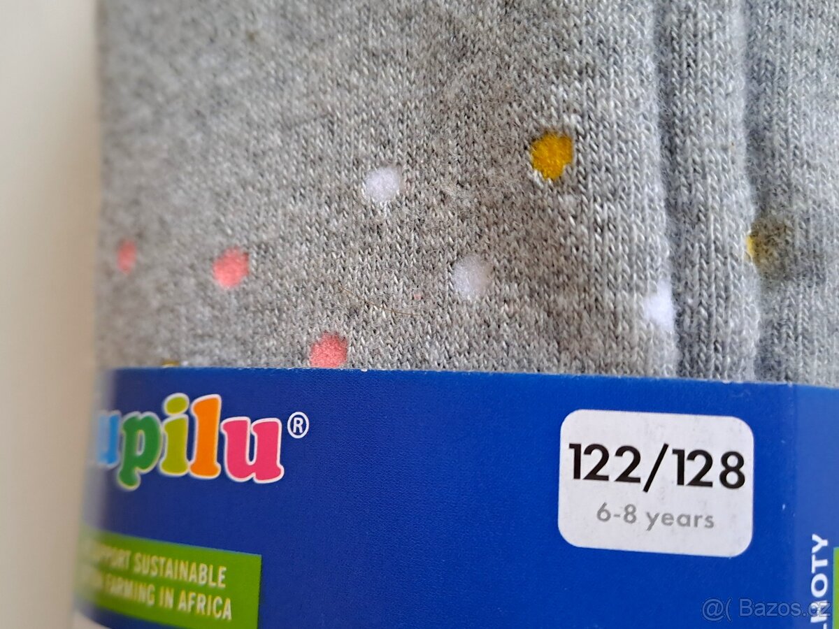 NOVÉ dívčí termo punčocháče, vel. 122/128 - 3