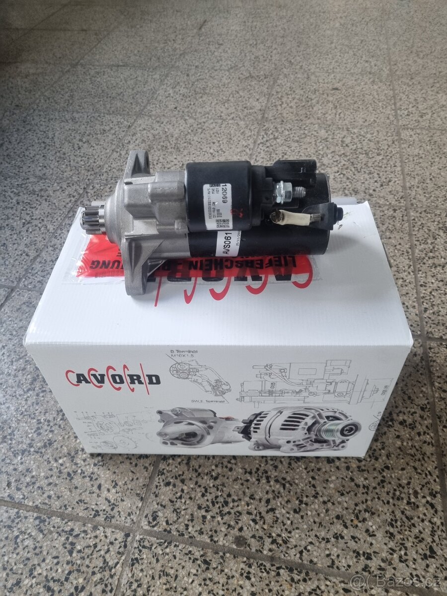 Startér Škoda Octavia II, 1,9 tdi - 3