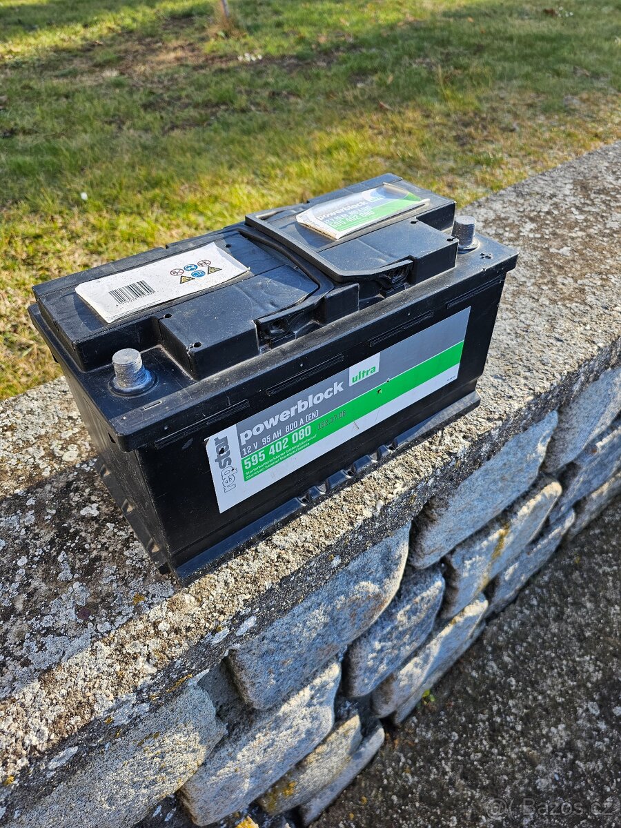 Autobaterie 12V 95Ah 800A EN - 3