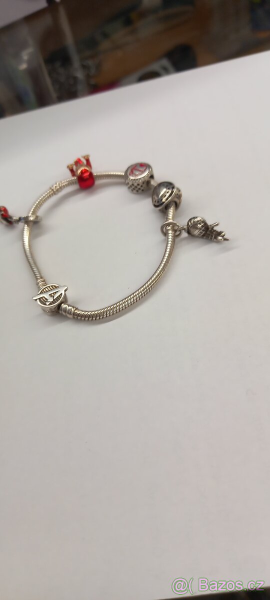 Stříbrný náramek Pandora Marvel - 3