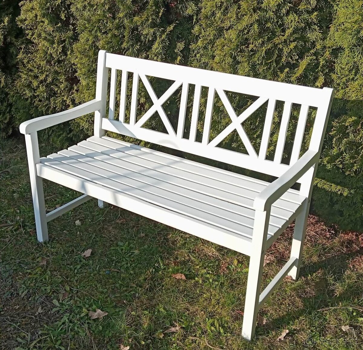 zahradní lavička - 3