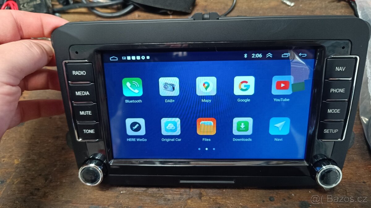 2din Autoradio Android,wifi,bluetooth,GPS Vw,Škoda,seat - 3