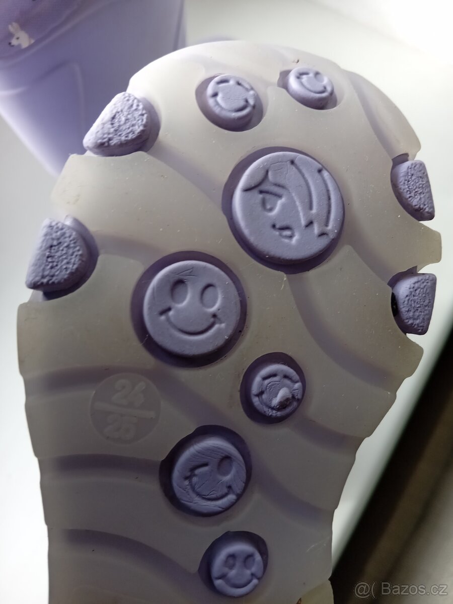 Blikající gumáky vel. 24/25 - 3