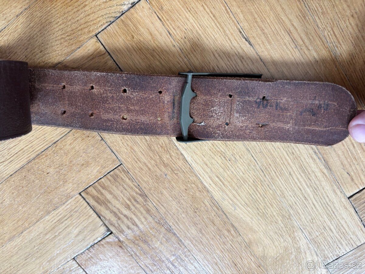 Opasek ČSLA - pěkný stav - 3