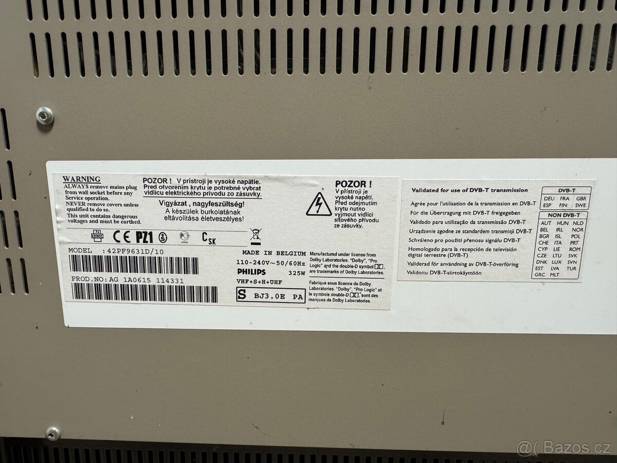 Televize - Philips 42” - Plazma - 3