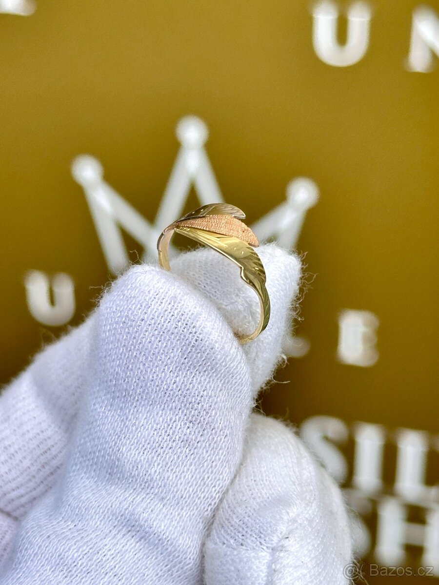 Zlatý prsten 1,39g - 3