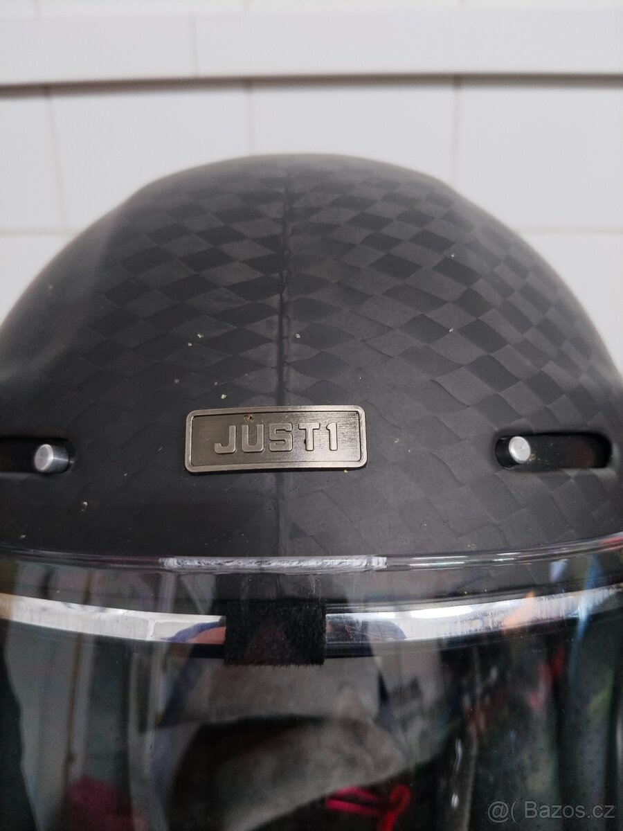 Retro Carbon helma Just1 - 3