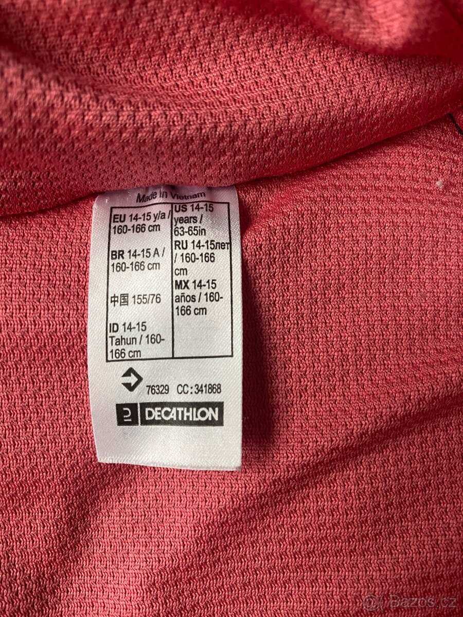 Sportovní bunda Quechua vel.164 - 3