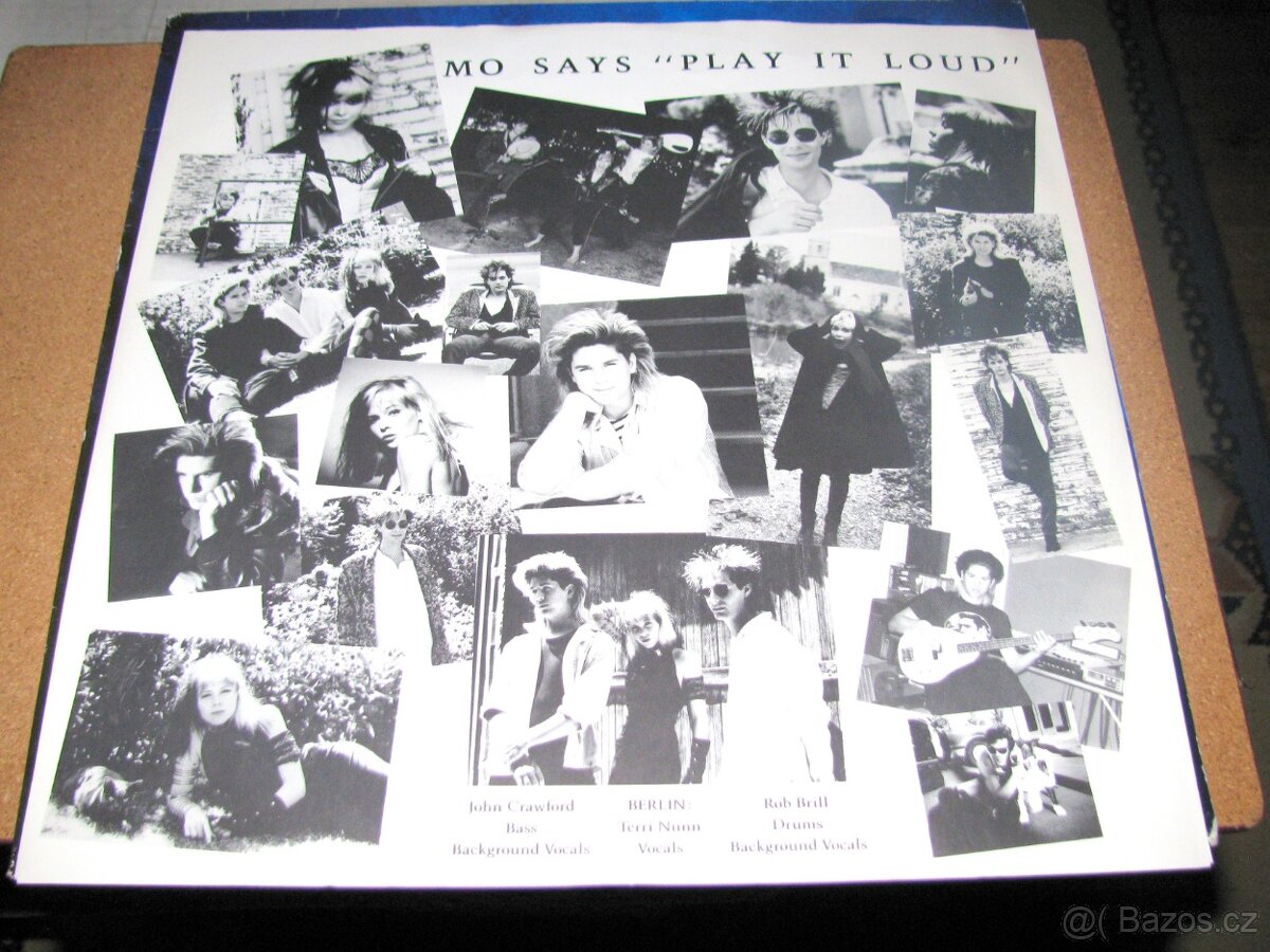 LP - BERLIN III - COUNT THREE A PRAY - PHONOGRAM / 1986 - 3