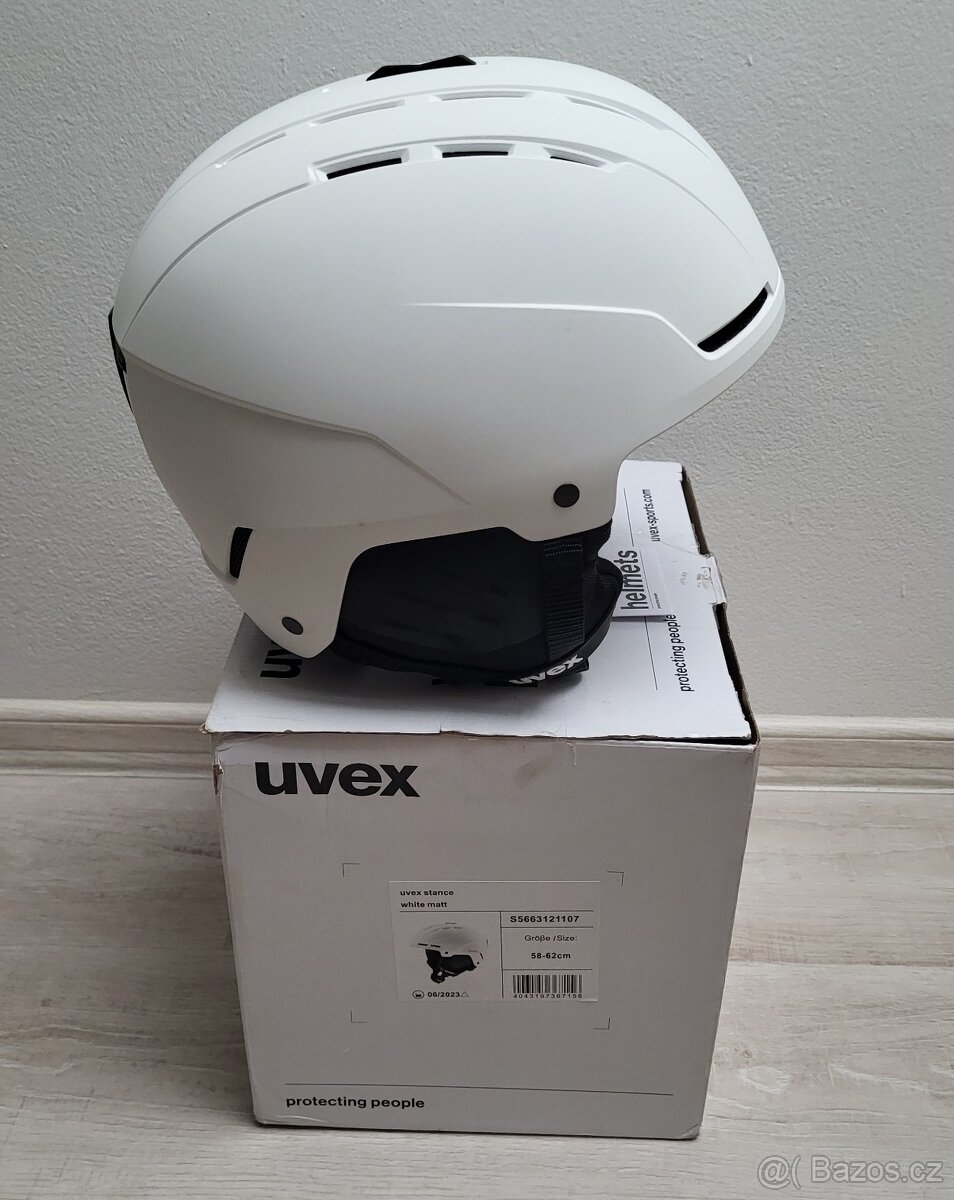 Nová lyžařská helma Uvex Stance vel. 58-62 - 3
