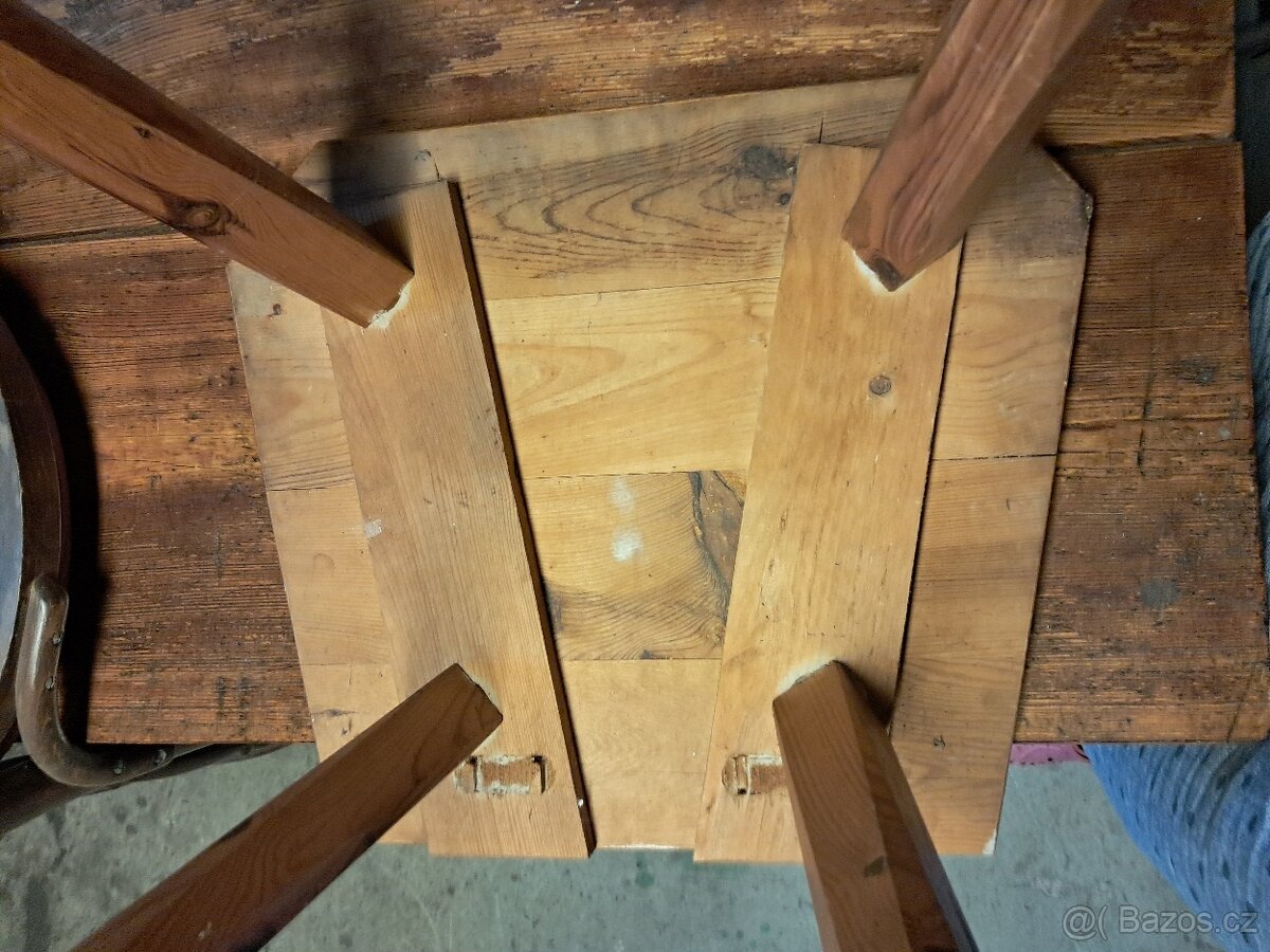 Prodam masivni selské zidle rucni prace - 3