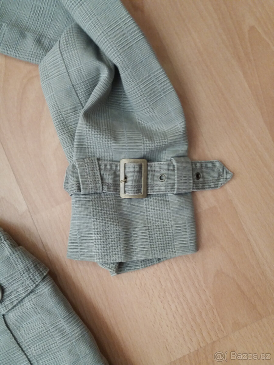 KABÁTEK DÁMSKÝ S PÁSKEM - 3