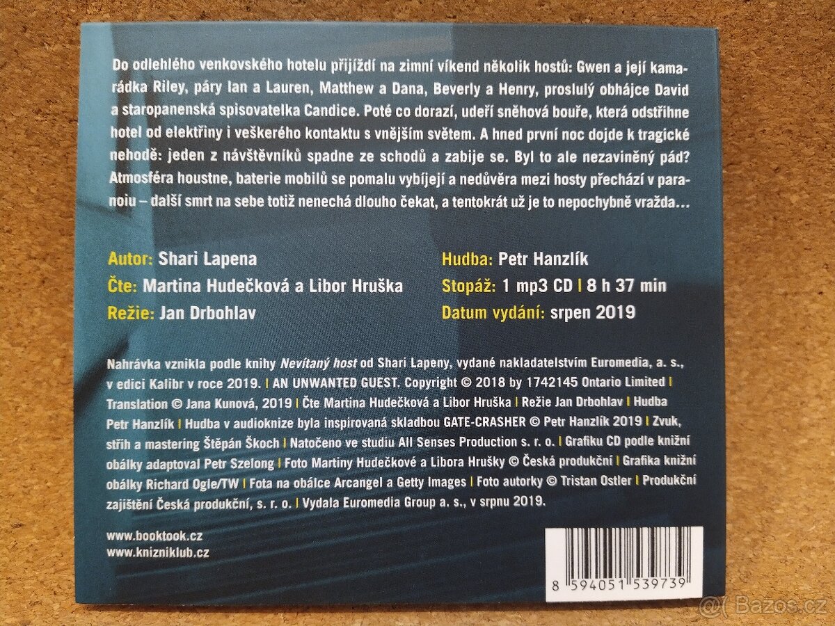 Audio kniha Nevítaný host - 3