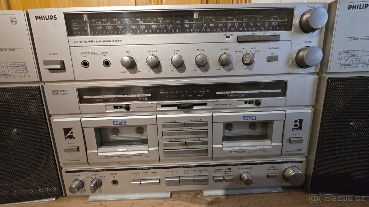 Radiomagnetofon - Philips D 8734 ghettoblaster - 3