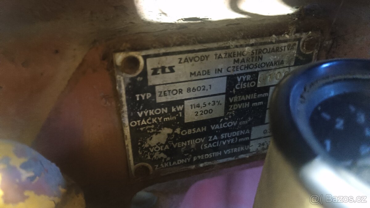 Motor Zetor 8602 - 3