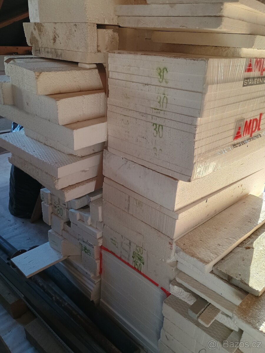 Polystyren EPS – zbytky ze stavby - 3