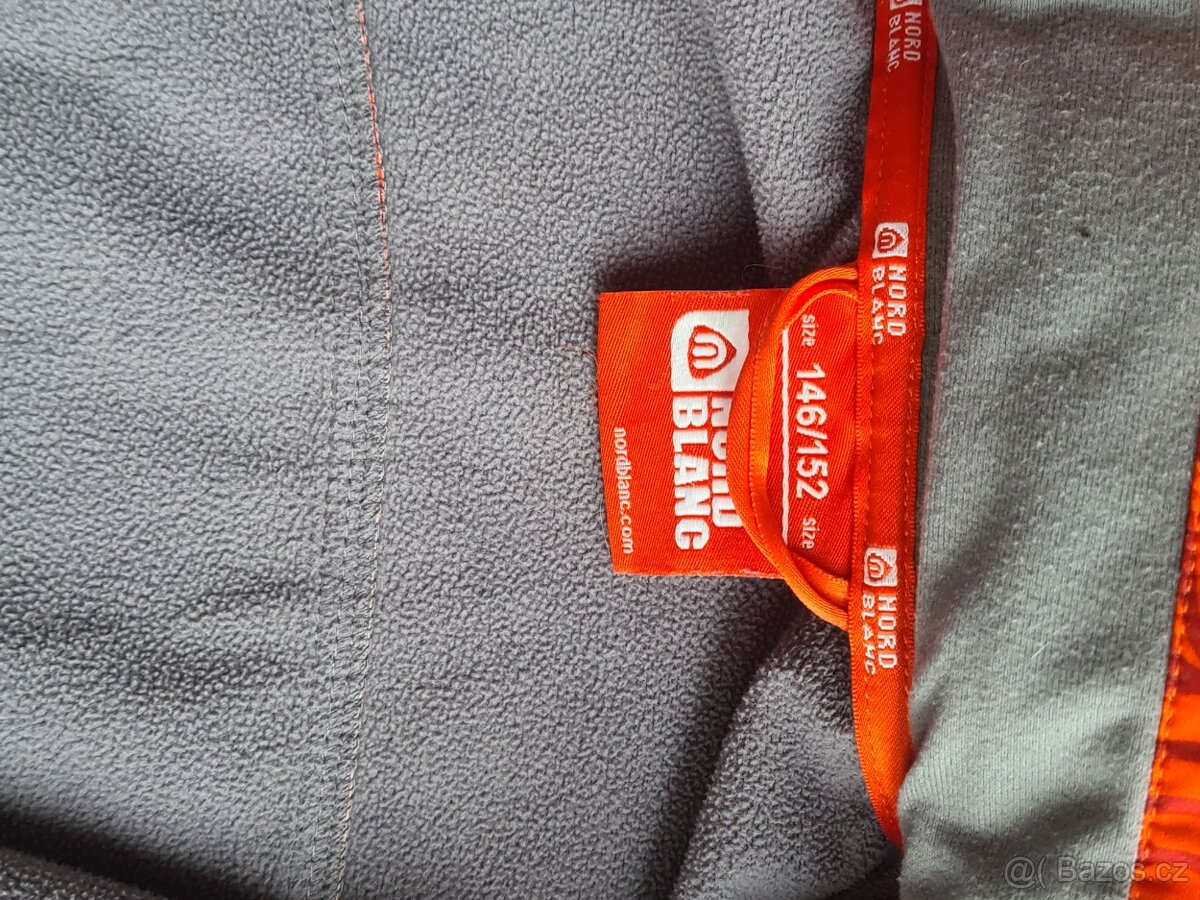 Softshield bunda Nordblanc 146/152 zateplená - 3