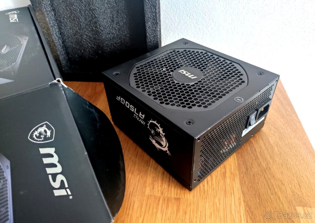 MSI prémiový pc zdroj MPG A750GF 80 Plus GOLD - 3