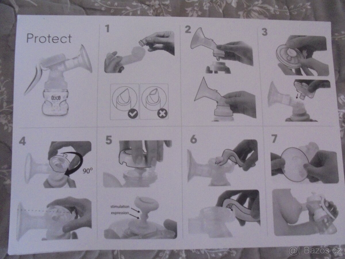 Elektrická komfortní odsávačka mateřského mléka LOVI - 3