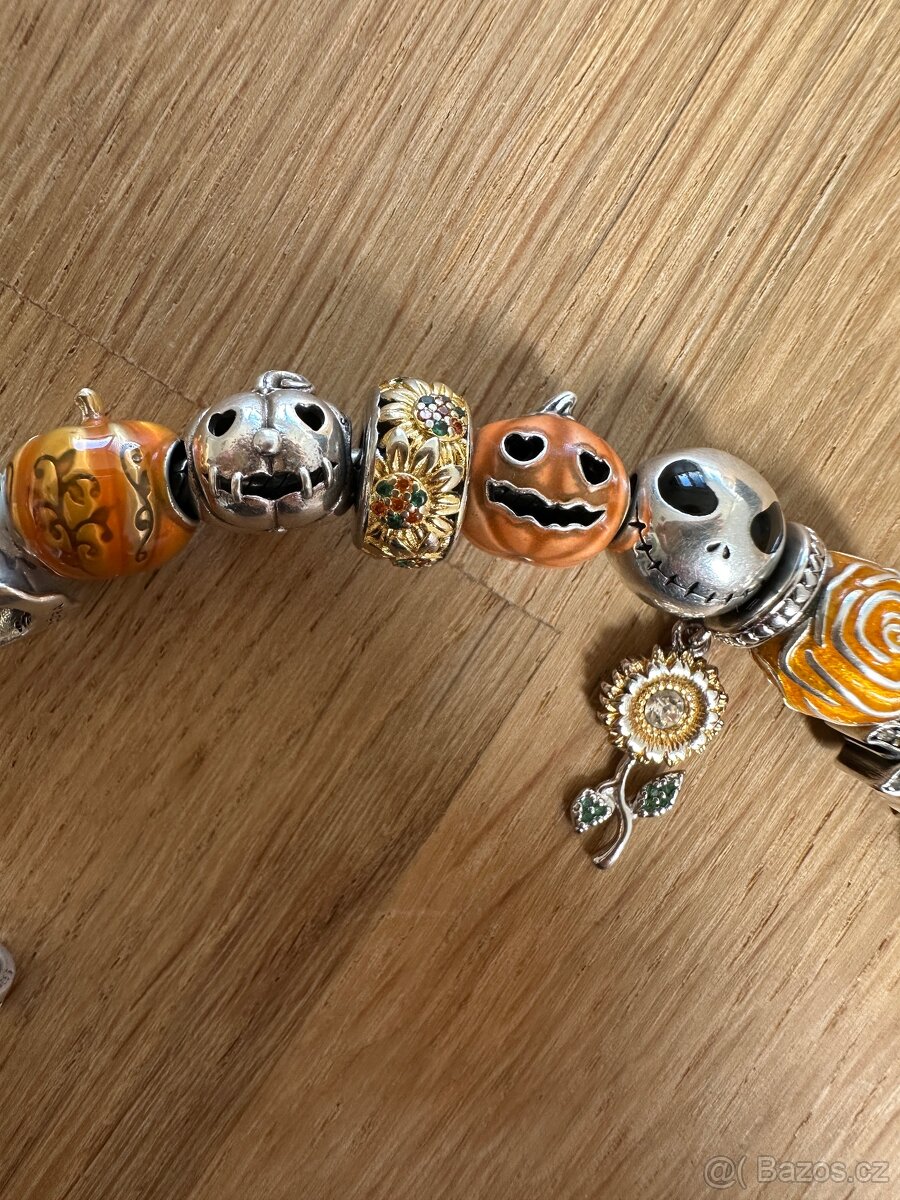Podzimní / Halloween přívěsky na Pandora náramek - 3