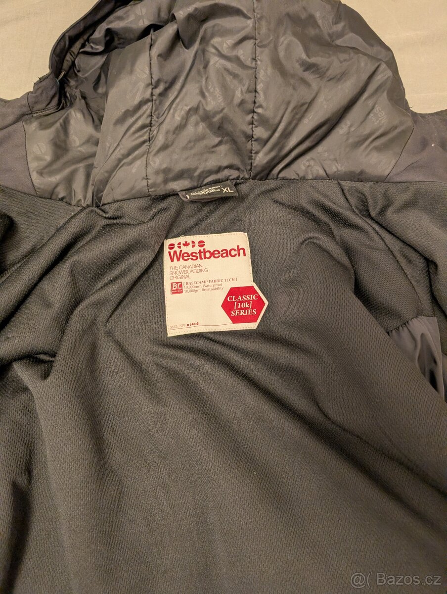 Lyžařská/snb bunda WESTBEACH 10k/10k - vel.XL - 3