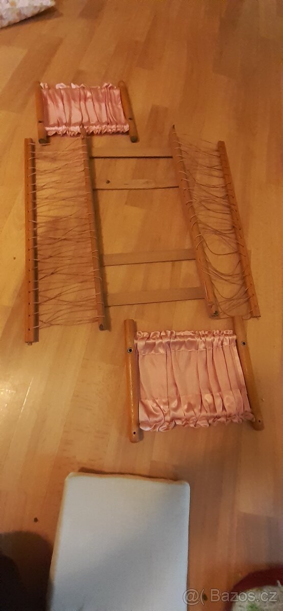 retro postýlka pro panenky - 3
