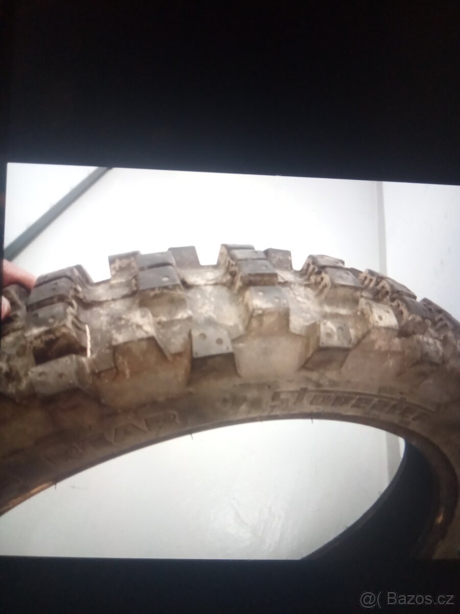 Pneu Mitas enduro predni a zadni - 3