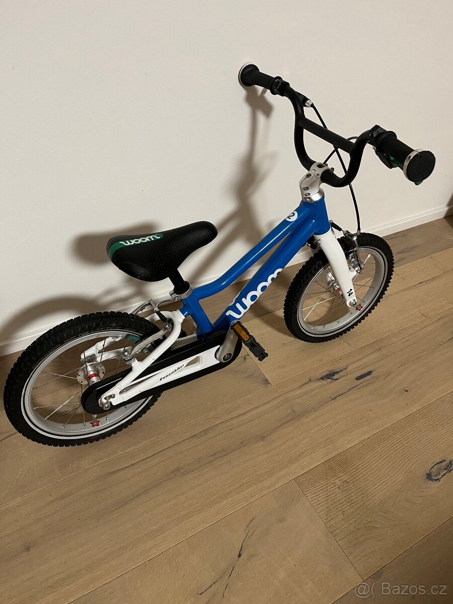 Dětské kolo Woom 2 - Modrá barva - 3