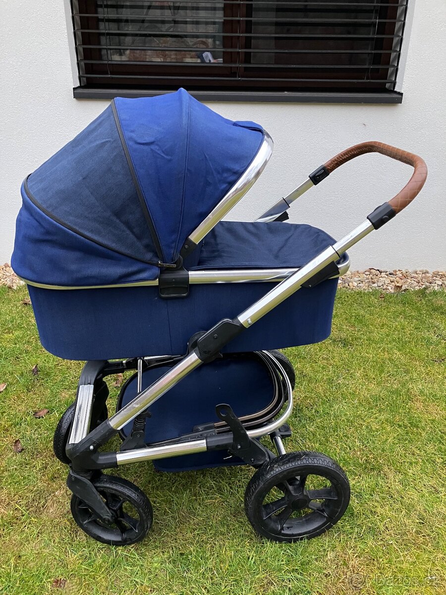 Kočár Moon Solitaire Navy 2020 - 3