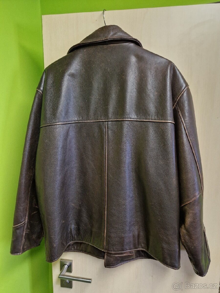 Kožená bunda vel. M - 3