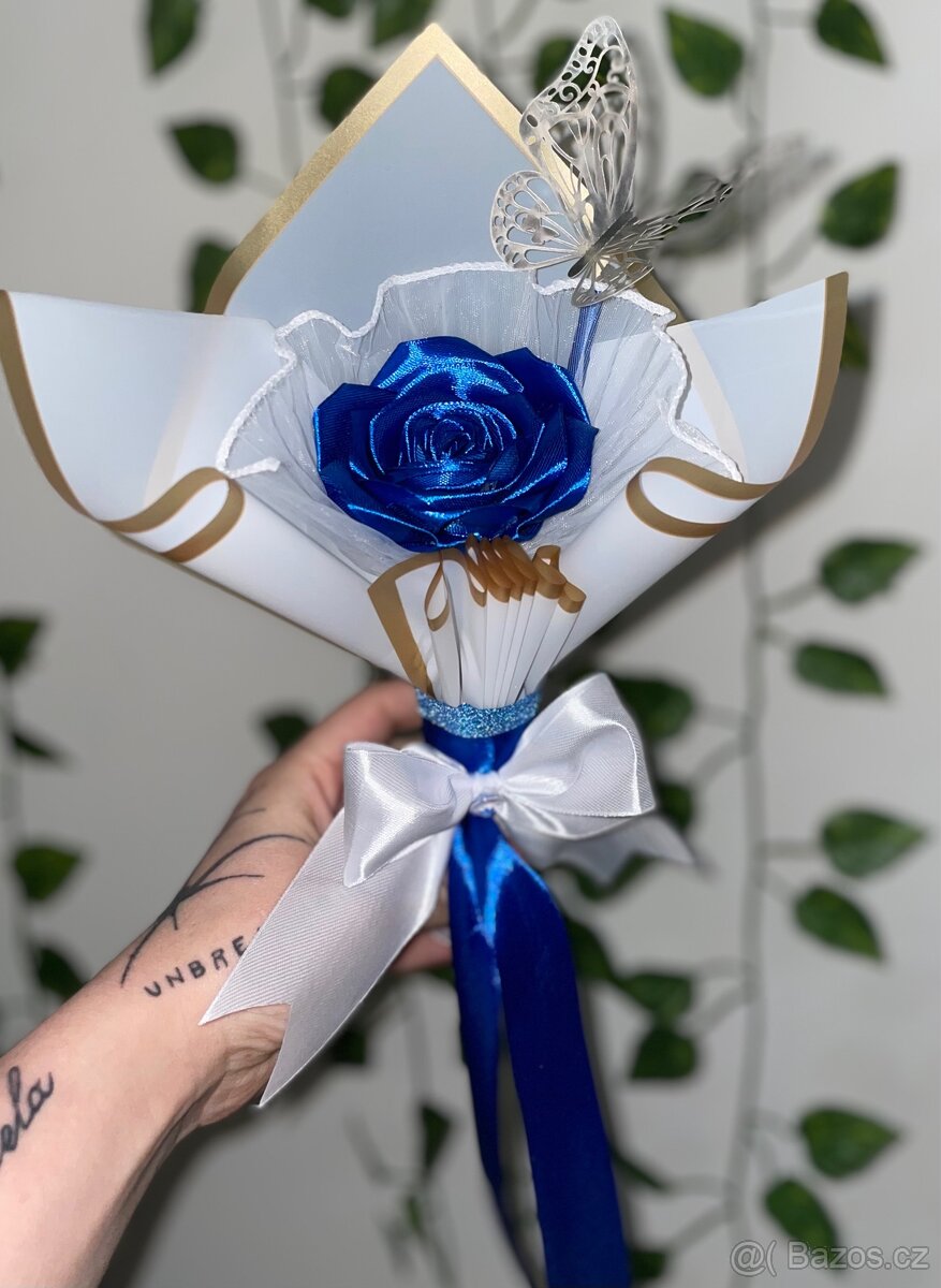 Růže ze stuh…🌹❤️ - 3