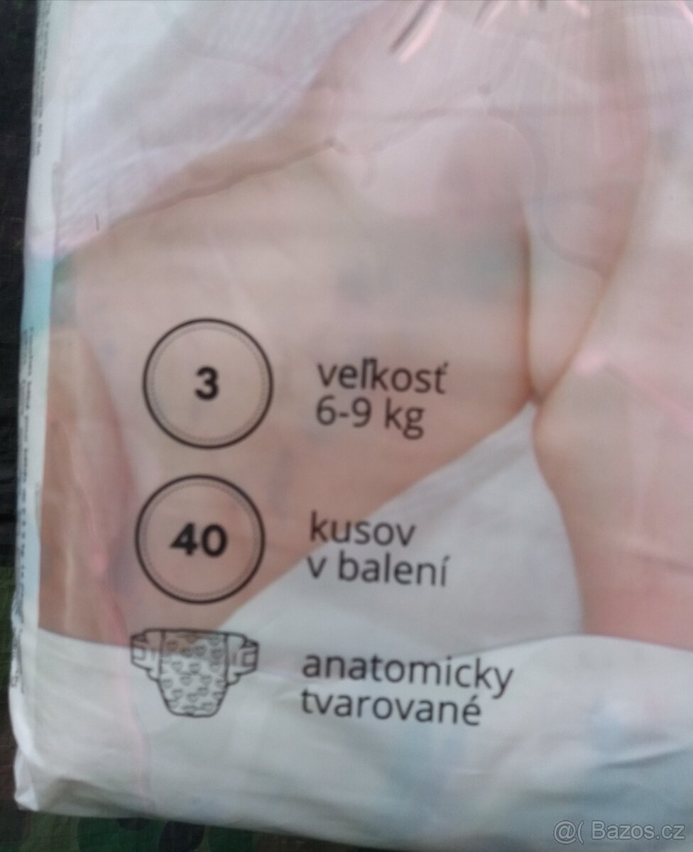 Dětské pleny 3, 40ks (6-9 kg) - 3