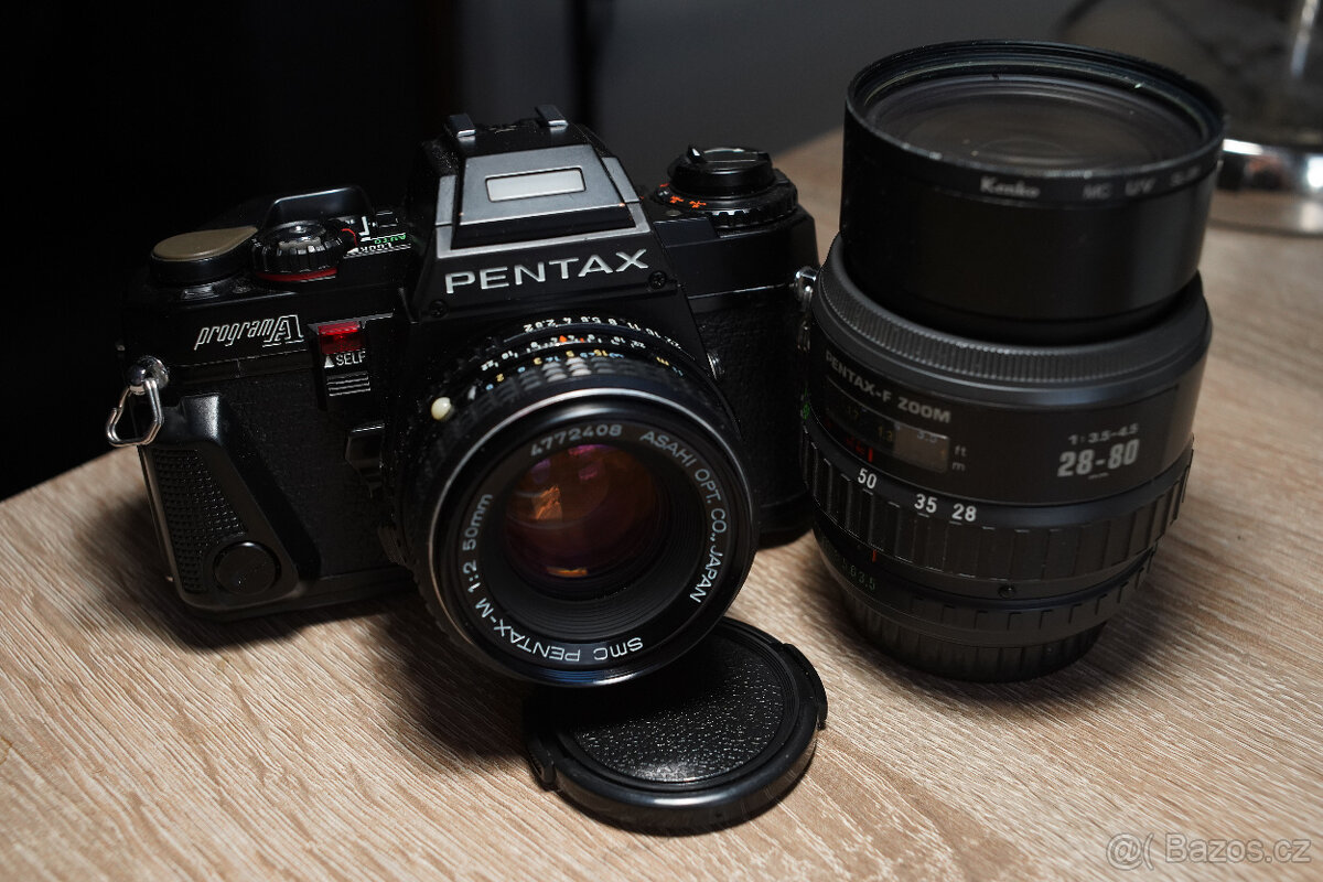 Pentax Program A (Pentax Program Plus) + 50/2, 28-80/3.5-4.5 - 3