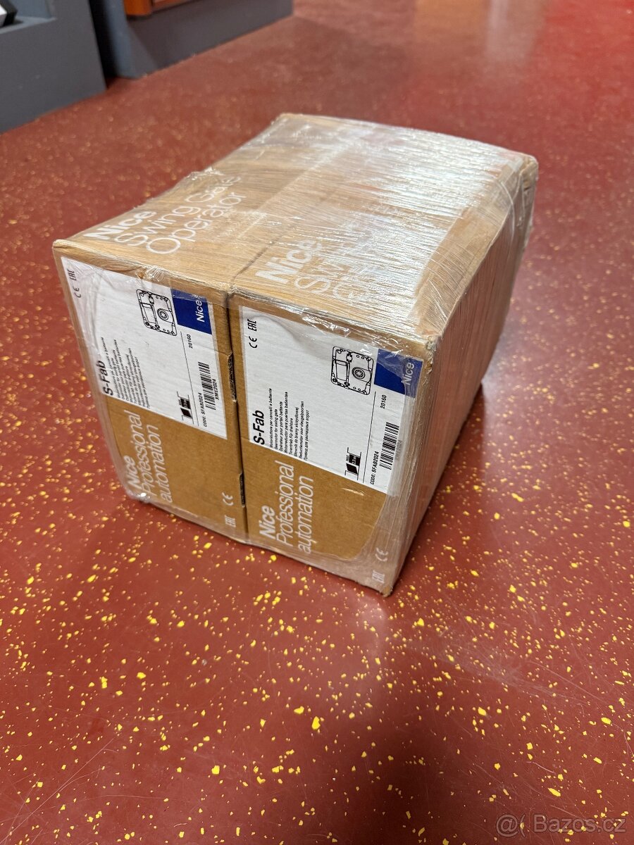 Podzemní pohon křídlové brány Nice 2ks - 3